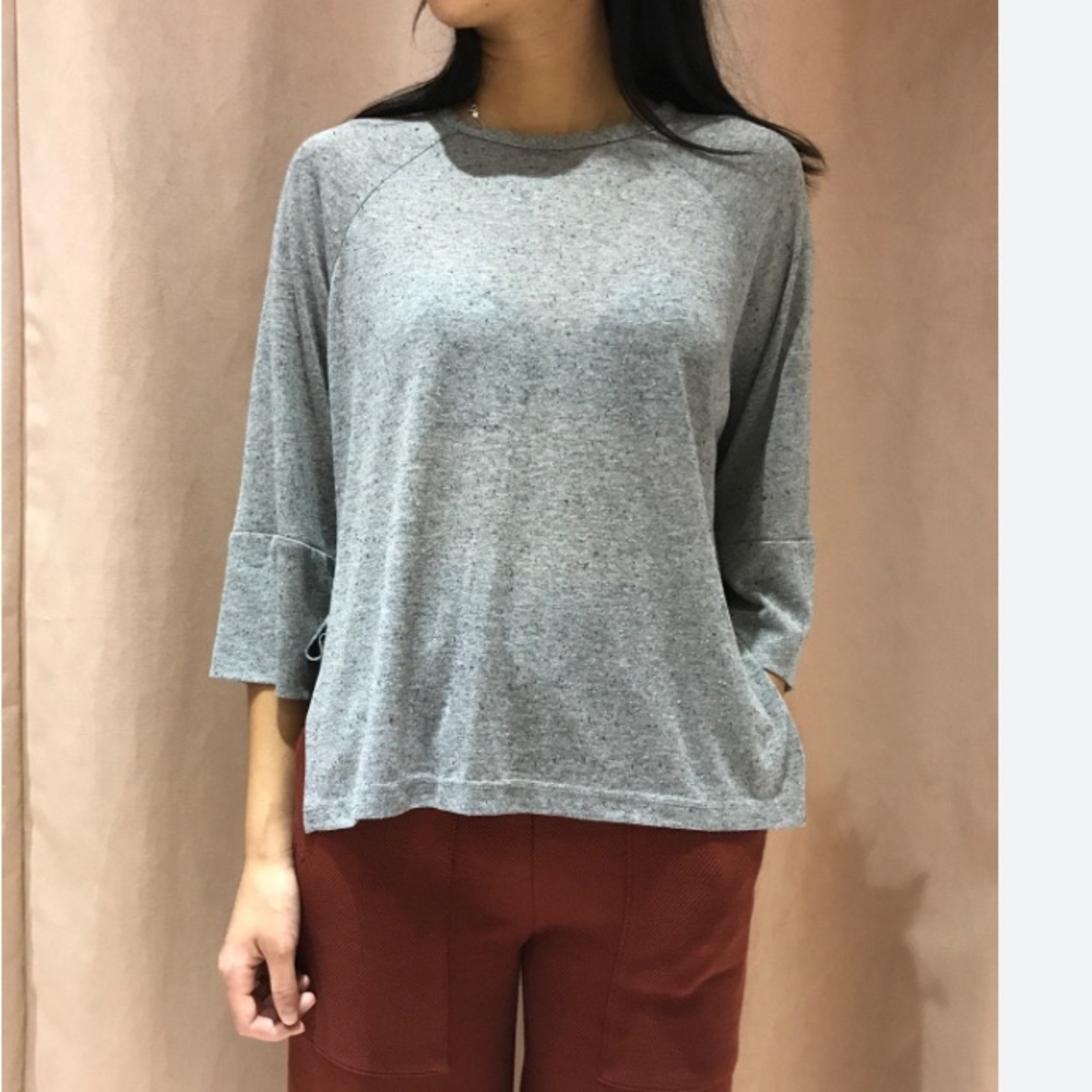 Eve Gravel ÉPICÉA Top Grey Size Large - Picture 9 of 10